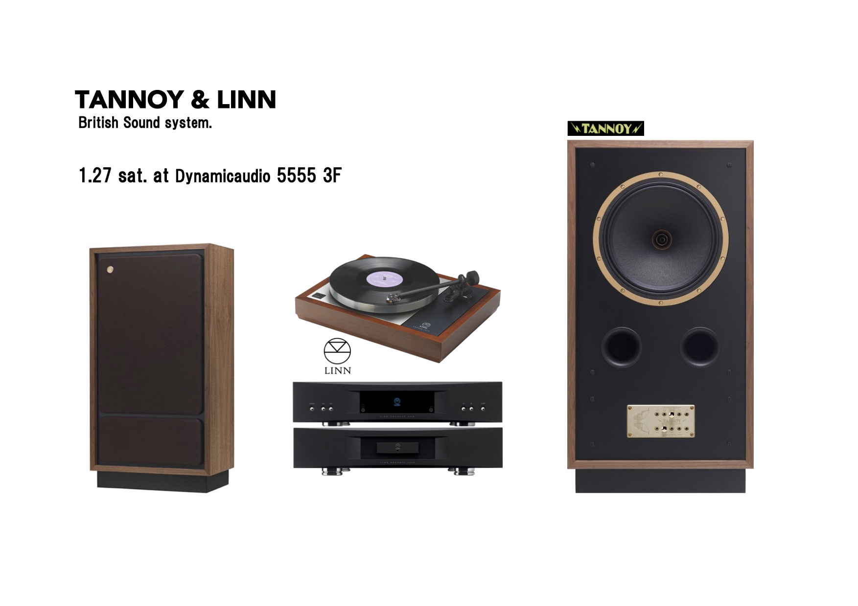 TANNOY & LINN 試聴会